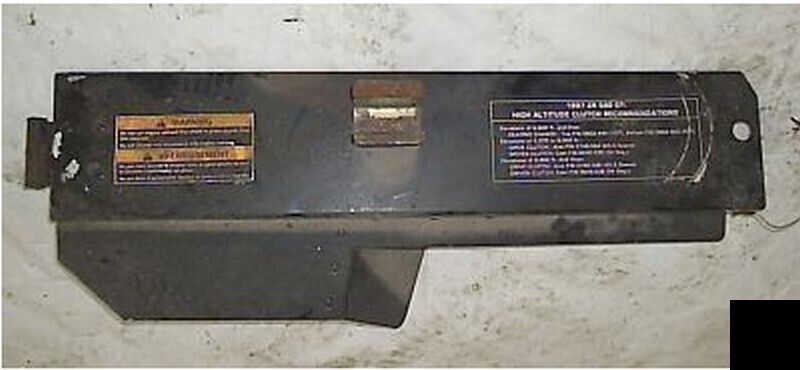 1997 Arctic Cat ZR 580 Clutch Belt Cover - $14.88
