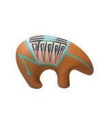 Acoma Pottery Bear Handmade 5.5&quot;x 3.5&quot; Hand Painted Native American - £34.79 GBP