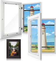 Mlikero Kids Artwork Frames Changeable, 2 Pack Kids Art Frame Front Opening - $29.95