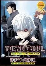 Dvd Anime ~English Dubbed~ Tokyo Ghoul + Re Complete Box (Volume 1-49 End) - £60.67 GBP