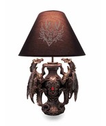 Gothic Guardians of Light Medieval Dragons Table Lamp - $74.80