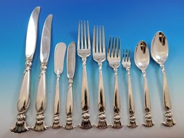 Romance of the Sea by Wallace Sterling Silver Flatware Set Service 91 Pieces - £5,447.44 GBP