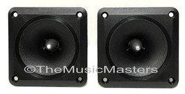 Pair 3.5&quot; inch Flush Mount Piezo Super Horn Tweeters Speakers Car Home S... - £15.08 GBP