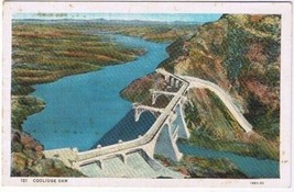 Globe Safford Arizona Postcard Coolidge Dam Curteich - £2.31 GBP