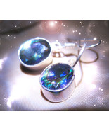 Haunted EARRINGS 3000X FINER THINGS LUXURY MAGICK WITCH MYSTIC TOPAZ Cas... - €174,53 EUR