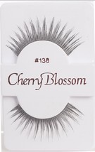 Cherry Blossom Eyelashes Model# 138 -100% Human Hair Black 1 Pair Per Pack - £1.49 GBP+