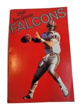 Vintage 1980s Atlanta Falcons Guide 1989 Chris Miller Deion Sanders Rookie Rare - £15.34 GBP