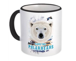 Polar Bear Nature : Gift Mug Wild Animals Wildlife Fauna Safari Species - £12.74 GBP