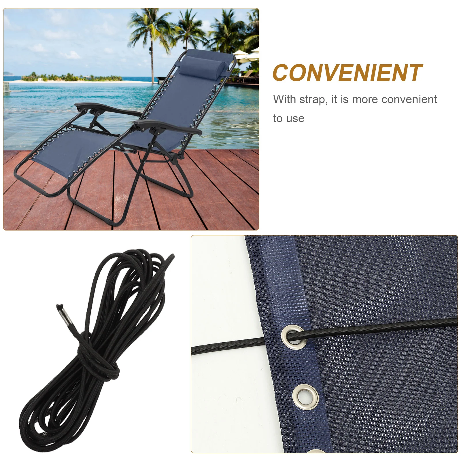 Recliner Replacement Canvas Camping Chair Beach Cloth Folding Lounger Couch - £19.31 GBP+
