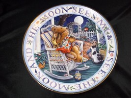 Royal Doulton fine china collector plate Moonlight Blessings Franklin Mint - $16.95