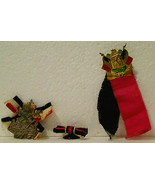 WWI Set Austrian Veterans Cross Medal Brooch, French Legion Pin, German ... - $54.86 CAD