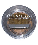 L&#39;Oreal BARE NATURALE GENTLE MINERAL FACE POWDER #422 CLASSIC TAN (New/S... - $17.59