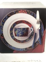 Optima Strong Fine China Evening Shade Christopher Stuart 20pc Service for 4 Set - £222.86 GBP