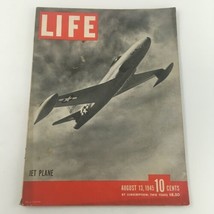 VTG Life Magazine August 13 1945 P-80 Shooting Star Fighter Jet Plane, Newsstand - £14.80 GBP