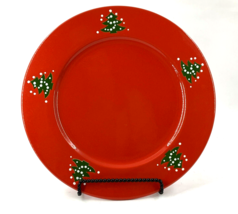 Vintage Waechtersbach West Germany Christmas Tree 12 3/4&quot;  Charger Plate RARE - £78.44 GBP
