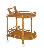 Giant 2-Tier Oak Wine Table - 29&quot; Tall - $2,284.27 MXN