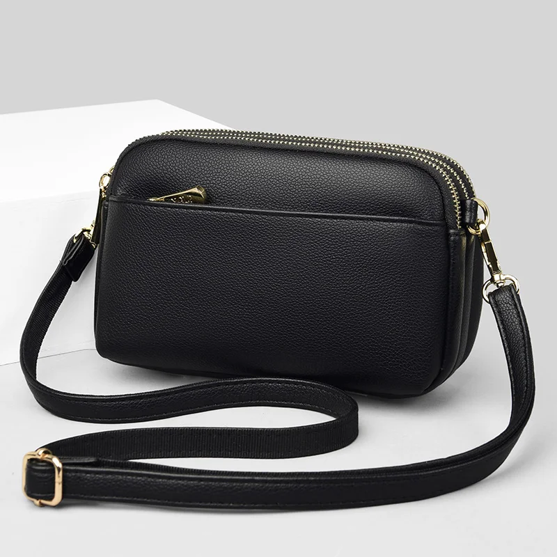 Multilayer Purse PU Luxury Handbags Women Shoulder Bags Designer Crossbo... - $94.21