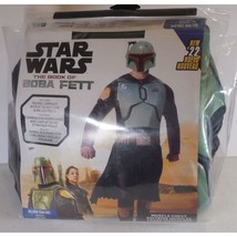 Jazwares Star Wars Boba Fett Adult Costume Size XL 36-38 Cosplay - £21.65 GBP