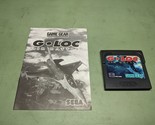 G-LOC Air Battle Sega Game Gear Disk and Manual Only - £4.80 GBP