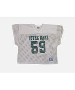 Vintage 90&#39;s Notre Dame Croppy Mesh Football Jersey #59 Eagle USA Sz XL  - $903.91 MXN