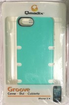 Qmadix Groove Case for iPhone 5 /5s- Blue/White - £6.76 GBP