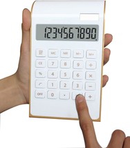 10 Digit Calculator Standard Business Desktop Calculator,Solar &amp; Battery... - £23.16 GBP