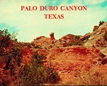 Palo Duro Canyon Amarillo Texas TX UNP Chrome Postcard Unused - $3.91