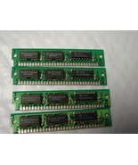 Motorola 80ns 30 pin memory 4-256kb modules 1mb total - $16.13 CAD