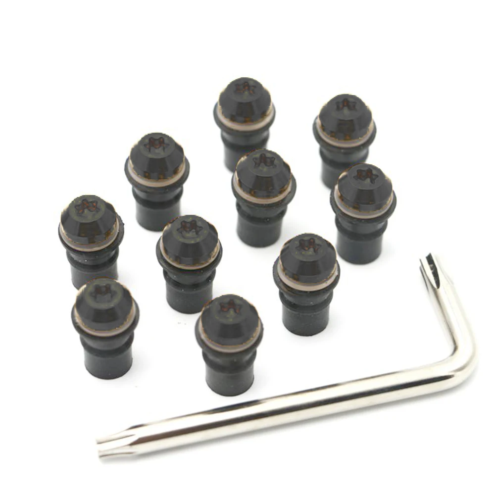 10 Pack M5x20MM Motorcycle Windshield Bolt Fairing Screw Nut Fasteners  ... - £145.63 GBP