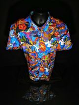 Robert Graham Skull Short Sleeve Embroidered Sport Shirt  1XLT image 2