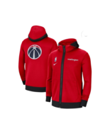 Washington Wizards NBA Nike Men&#39;s Showtime Performance Hoodie Jacket Red... - €114,02 EUR