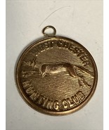 Vintage West Chester Hunting Club Key Chain Medallion Pennsylvania - $27.01 CAD