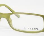 Iceberg IC01105 Grün Einzigartig Selten Brille Rahmen Ic 011 05 52-17-135mm - $97.32