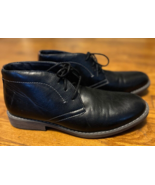 Men&#39;s Sonoma Black Leather Ankle Boots Size 9 - €27,92 EUR