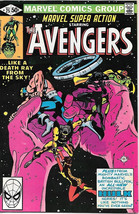 Marvel Super Action Comic Book #25 The Avengers 1980 Very FINE/NEAR Mint - £4.74 GBP