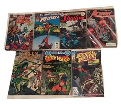 DC Comics Lot Of 7 - New Gods, Robin, The Shadow, Time Warp, Green Arrow... - $10.43