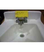 Porcelain Sink, W/Hot and Cold Faucet - £357.55 GBP