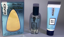 EAD Blue Mist Cologne 0.5oz &amp; Shower Gel 0.85oz Gift/Travel Set-NEW-SHIPS N 24HR - £23.37 GBP