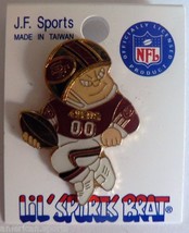 49ERS JERSEY HAT PIN OLD SCHOOL NFL FOOTBALL LICENSED FREE SHIPPING - $11.59