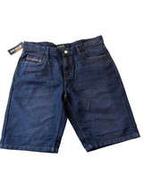 Ecko Unltd Designer Men&#39;s Dark Blue Jeans Short-Shorts W36 - £14.72 GBP