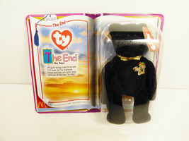 1999 Collectible McDonald&#39;s Ty Beanie Babies THE END Bear MINT NEW ON CARD - £9.28 GBP