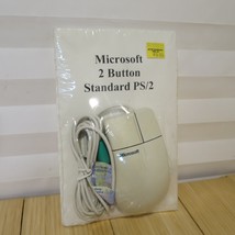 Vintage 2 Button Microsoft PS2 Mouse (packaged since the early 2000&#39;s) - €16,80 EUR