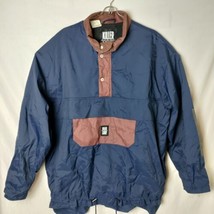 Killer Loop Moments Before Detonation Men L Brown Blue Pull Over Jacket  - £42.83 GBP