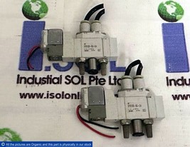 SMC SY3120-5G-C4 Single Unit Solenoid Valve 0.7MPa 5-Port SY3000 Series Lot of 2 - £61.07 GBP