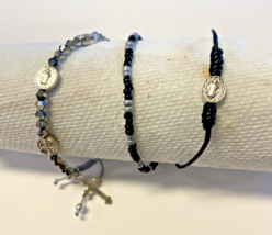 Saint Benedict, 3 Bracelets, New #AB-085 - €5,15 EUR