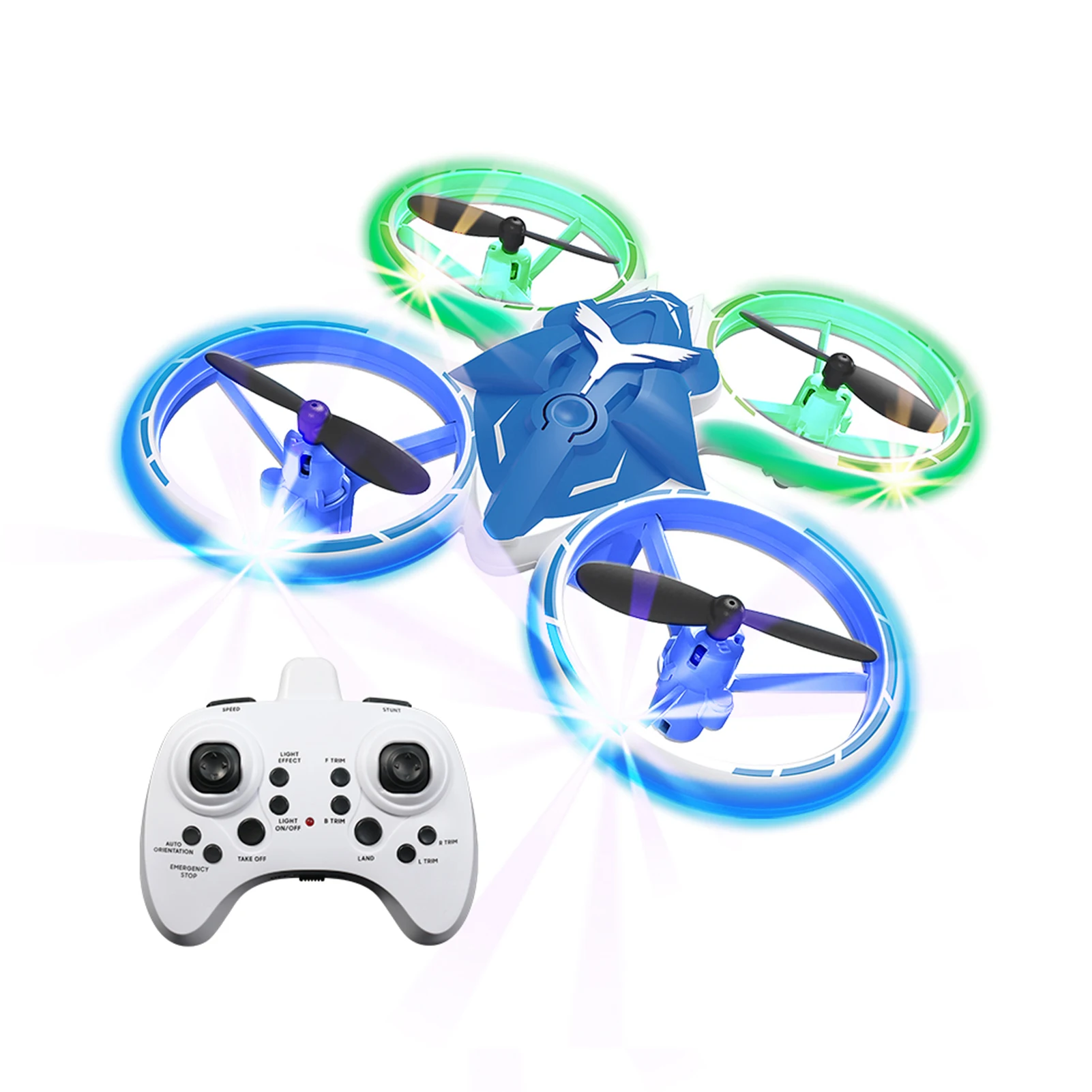 Flytec T22 Mini Drone for Kids RC Quadcopter with Function Auto Hover LED - £30.41 GBP