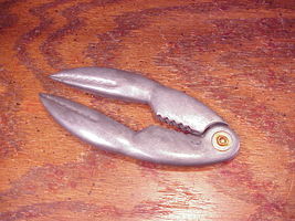 Vintage Metal Claw Shaped Shell Cracker - $7.95