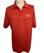 Antigua Men&#39;s Golf Shirt Red American Century Championship L - $830.40 MXN