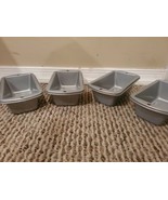 Wilton Set of 4 Metal Loaf Cake Trays, 7&#39;&#39; x 3.75&#39;&#39; x 2&#39;&#39; - £14.90 GBP