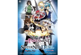 DVD Anime UNCUT Shinmai Maou No Testament Season 1+2 + 2 OVA + Movie English Dub - £27.46 GBP